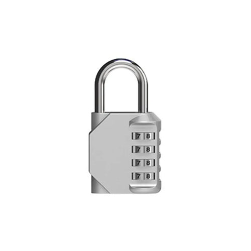 4-Digit Zinc Alloy Combination Lock Padlock Luggage Anti-Theft Weatherproof Security Outdoor Gym Safely Code Door Lock